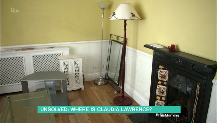 Inside Lawrence's flat, which until now has been sealed off to everyone other than her parents and the police 