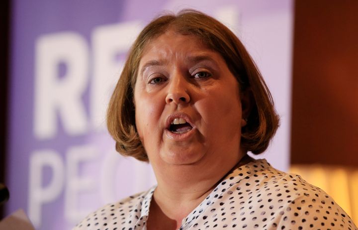 Lisa Duffy finished second in the first of Ukip's 2016 leadership contests