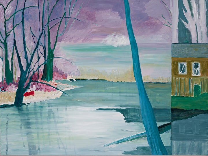 <p><em>Once Was</em>, Acrylic on canvas, 36 x 48 inches</p>