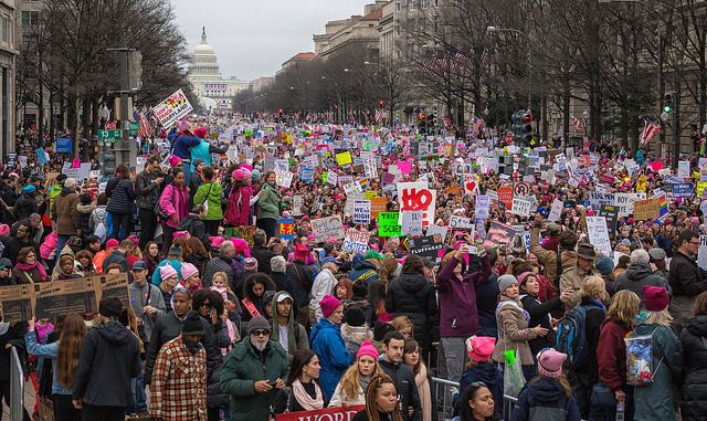 <p><strong>Women's March on Washington</strong></p>