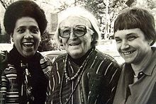 <p>(L-R): Audre Lorde, Meridel Lesueur, and Adrienne Rich</p>