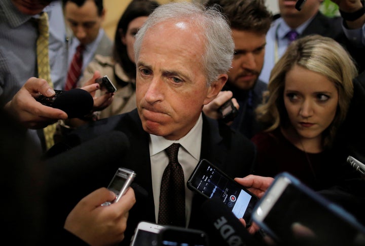 Sen. Bob Corker (R-Tenn.) said Trump's rollout of his immigration executive order was a hot mess.