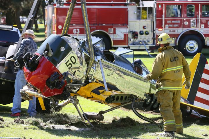 The single-engine plane piloted by Harrison Ford crashed in Venice, California, in 2015.