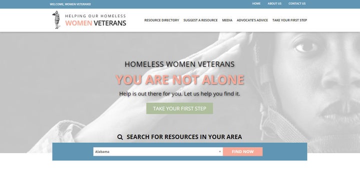 The new website, WomenVeteransHousing.com, offering state-by-state resources for women veterans at risk for homelessness, with the opportunity to crowdsource additional listings.