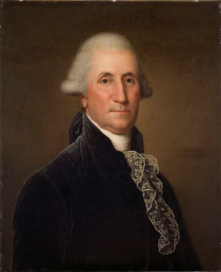 Including this one. (Adolf Ulric Wertmuller's portrait of George Washington, 1794-1796.)