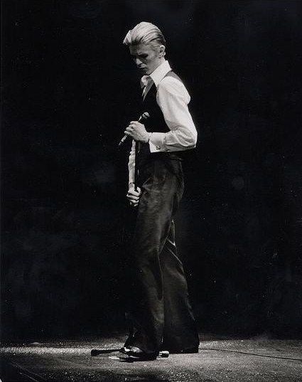 The “Thin White Duke”: David Bowie in 1976.