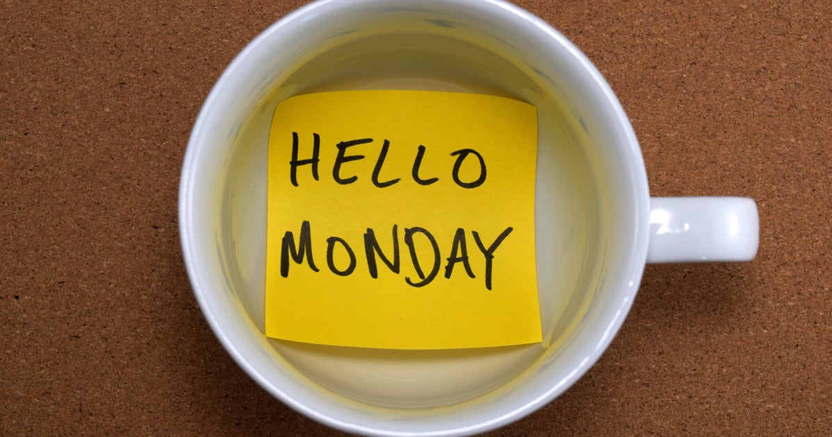 How To Start Your Week Off On The Right Foot When You Ended Your ...