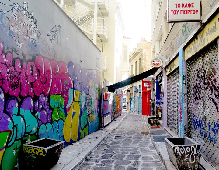 Athens with a Native is an opportunity to visit streets beyond the tourist centers.