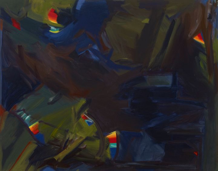 Susan Sommer, Dark Light (2013), oil on linen, 52 x 66 inches