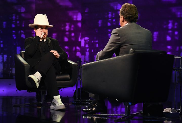 Boy George became emotional on the show