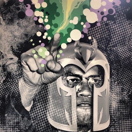 <p>It is well documented that Malcolm X was Jack Kirby and Stan Lee’s original inspiration for Magneto, whereas Martin Luther King inspired Professor Charles Xavier</p>