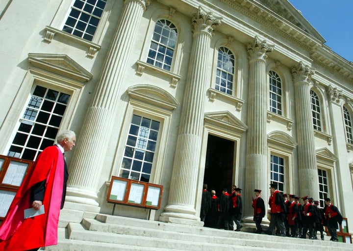 New data protection laws could call for an end of 'class lists' outside of the Senate House at Cambridge University 