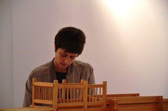 The curator of the exhibition 'The Last grand Tour', Jessica Morgan. © 2011, MCA archives