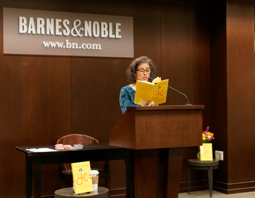 Dr. Ofri at her book launch/reading in Manhattan February 8