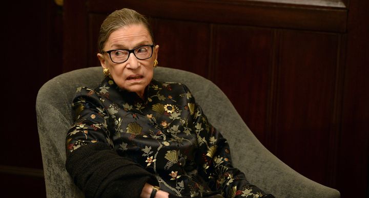 RBG at the Temple Emanu-El Skirball Center on September 21, 2016 in NYC. 