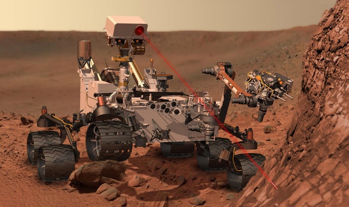 The continuing interest in finding evidence for life on Mars can be seen in efforts like NASA’s rover Curiosity. 