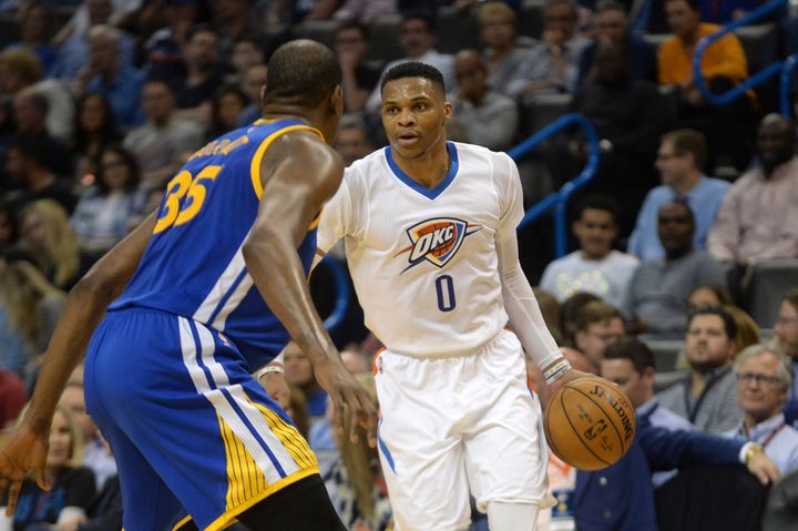 Westbrook has soared during his first season sans Kevin Durant, averaging a league-best 31.1 points per game.