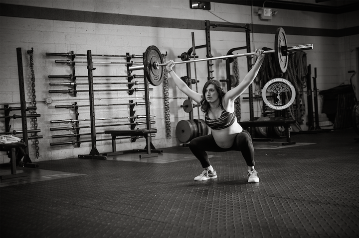 JoAnn Marrero photographed Lauren Ferris at the gym.