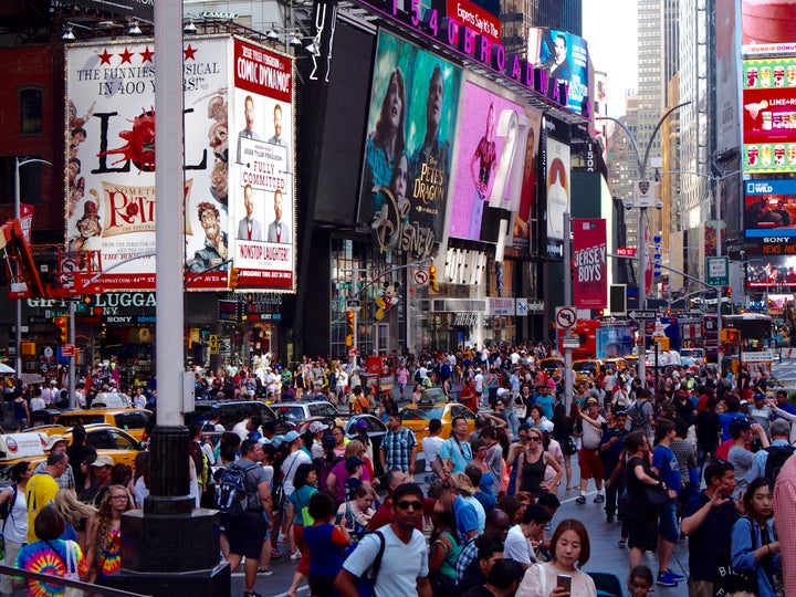 New York City's Times Square.