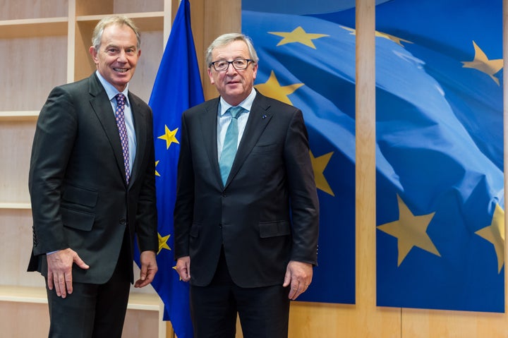 Tony Blair and Jean-Claude Juncker