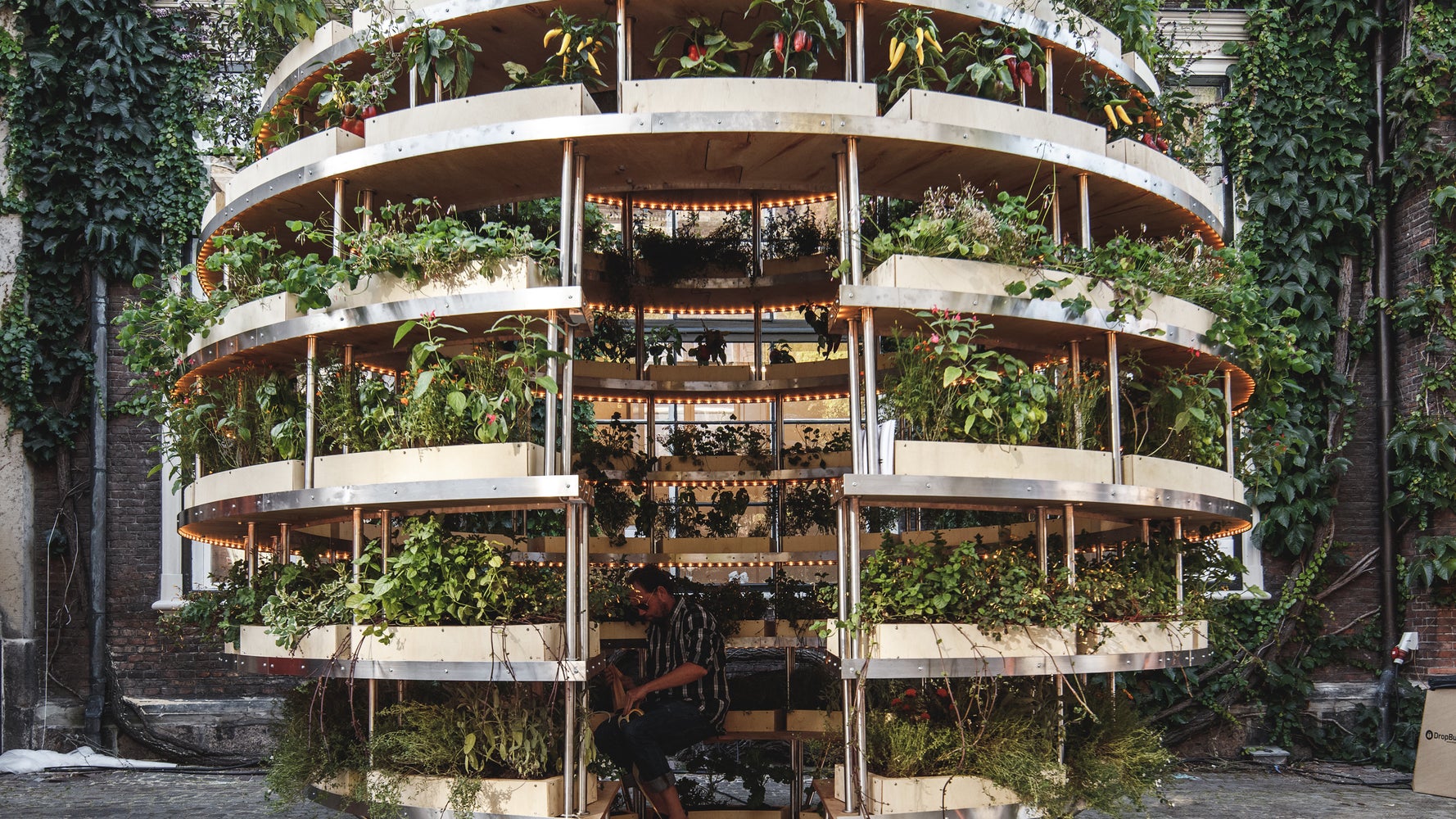 Ikea Lab Releases Free Designs For A Garden Sphere That Feeds A Neighborhood Huffpost Life