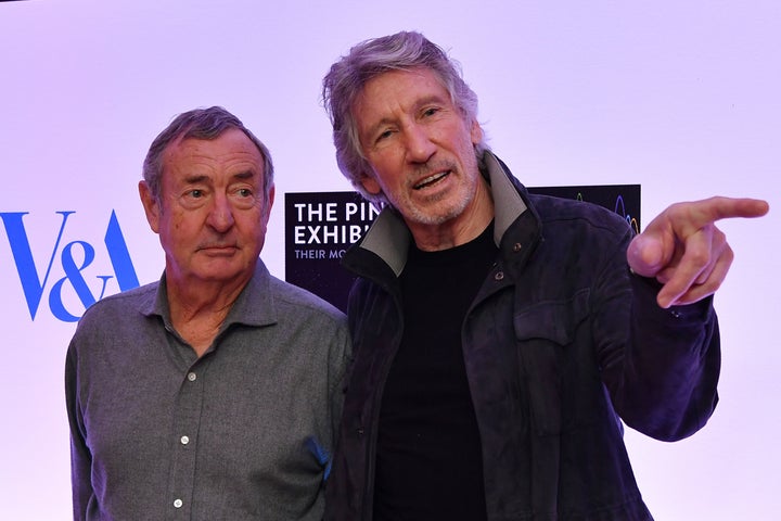 Nick Mason and Roger Waters