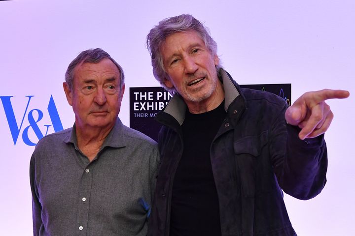 Nick Mason and Roger Waters