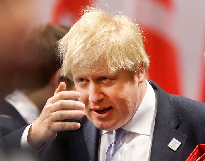 Boris Johnson called on the British public to 'rise up' and turn off the TV when Blair appears