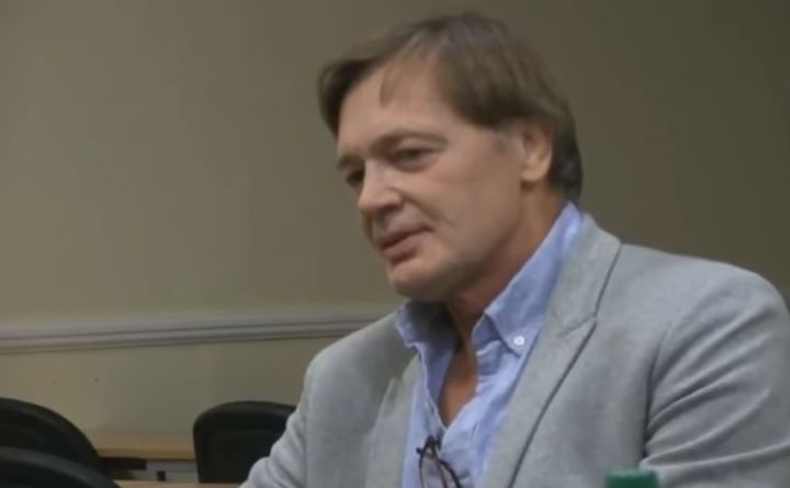 Andrew Wakefield, pictured above in a still from his documentary Vaxxed, which screened in London this week reigniting public health concerns 