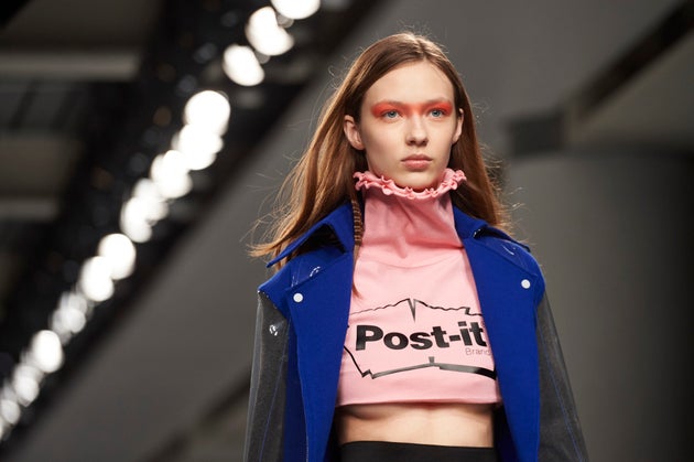 London Fashion Week 2017: Post-It Notes Made Their Runway Debut At Fyodor