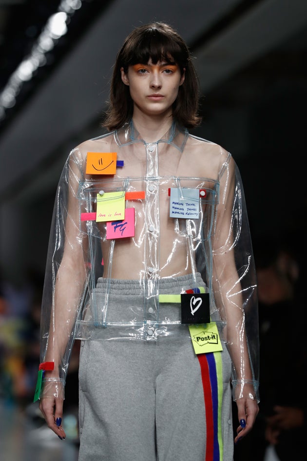 London Fashion Week 2017: Post-It Notes Made Their Runway Debut At Fyodor