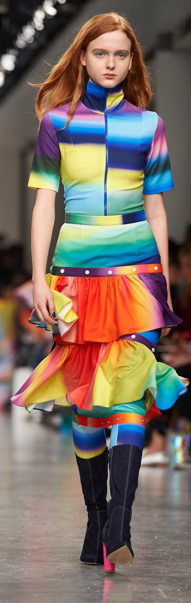 London Fashion Week 2017: Post-It Notes Made Their Runway Debut At Fyodor