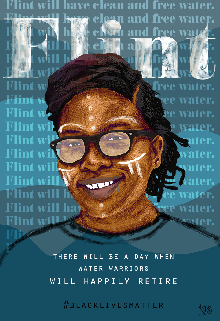 “Happy Retired Water Warrior” by Nia Keturah