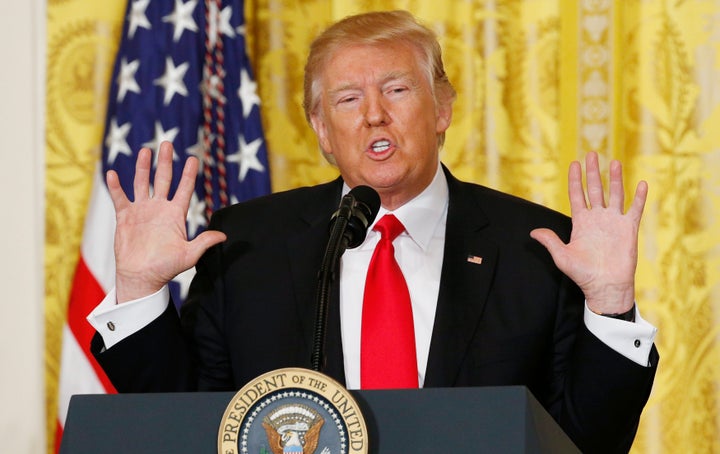 Taking on Trump.
