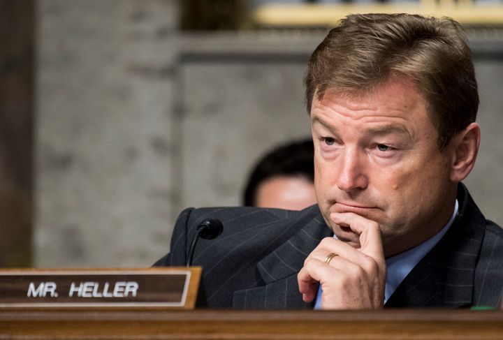 Sen. Dean Heller (R-Nev.), who is up for re-election in 2018, is among the Republican lawmakers Priorities USA will be targeting.