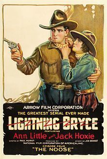 Bronson Canyon provided the scenery for the 1919 serial Western Lighting Bryce 