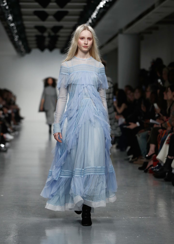 The Bora Aksu London Fashion Week show 17 February 2017.