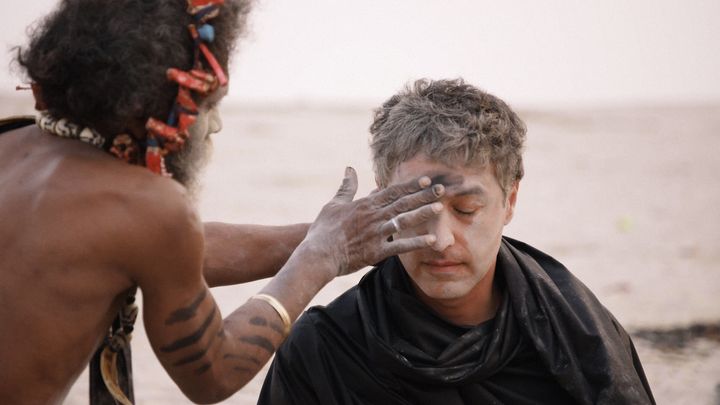 Reza Aslan participates in a ceremony with the Aghori, a Hindu sect in India.