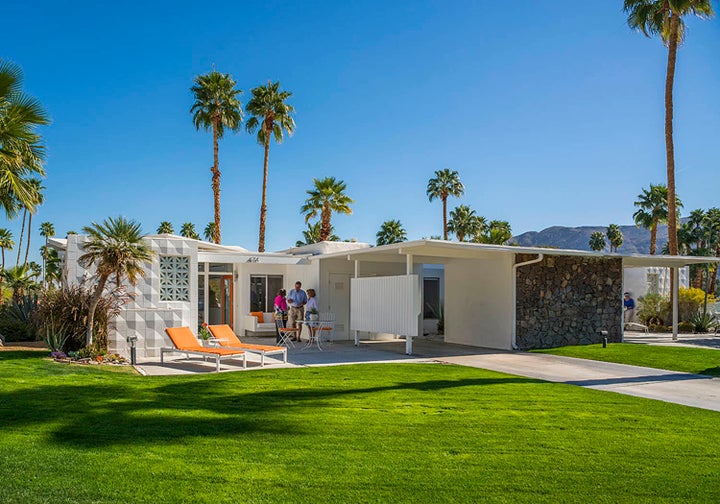 via Modernism Week, Canyon View Estates