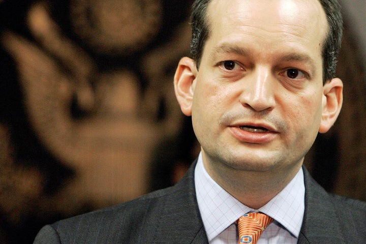<p>Secretary of Labor nominee Alexander Acosta</p>