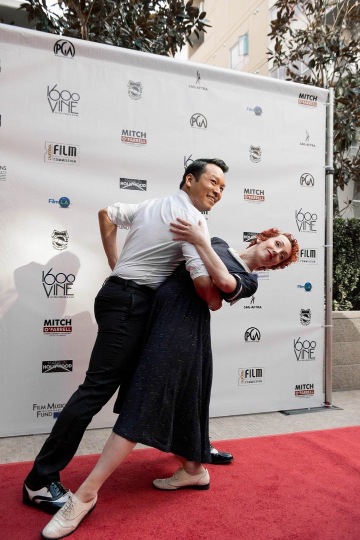 Jillian Meyers, Dancer and Dominic Chaiduang who opened the Presentations with a number to “City of Stars” from “La La Land”.