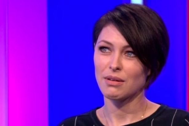 Not happy: Emma Willis