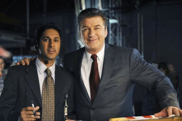 Maulik Pancholy and Alec Baldwin worked together on