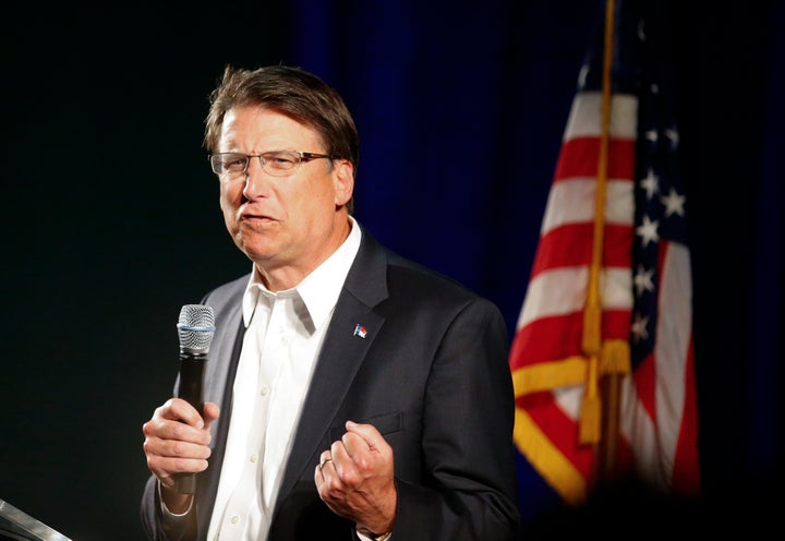 North Carolina Gov. Pat McCrory (R).