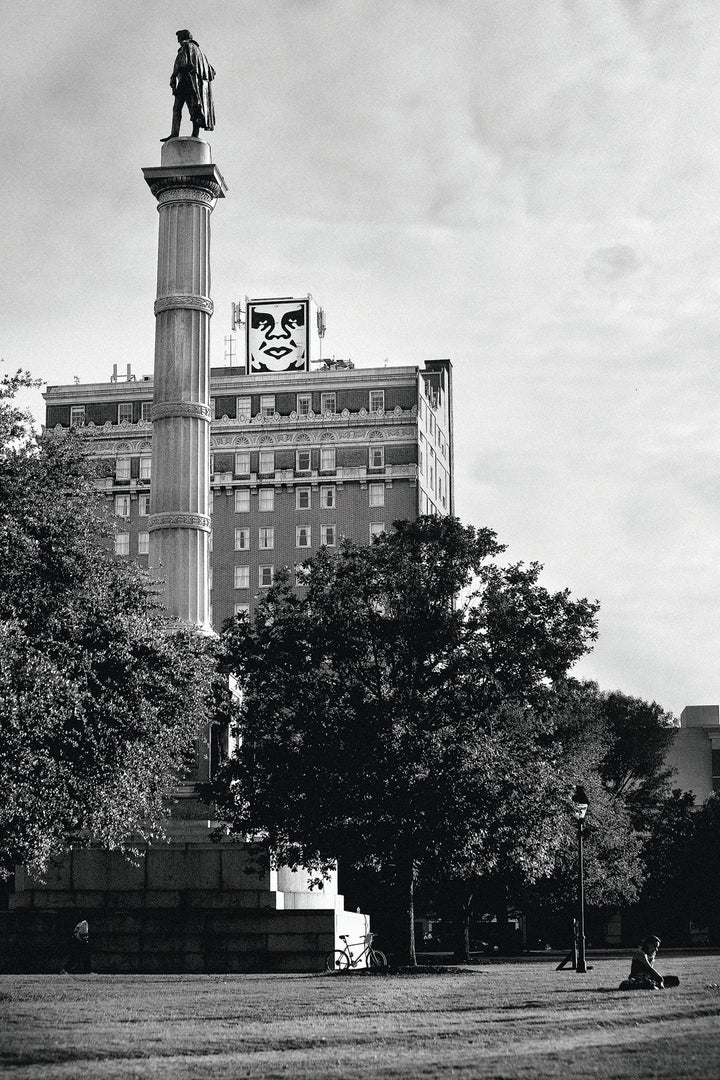 <p>Francis Marion Icon Mural, 2014, Charleston, SC. Courtesy Obey Giant Art. </p>