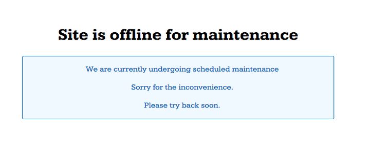 Paul Nuttall's website is now in its fourth day of "scheduled maintenance".