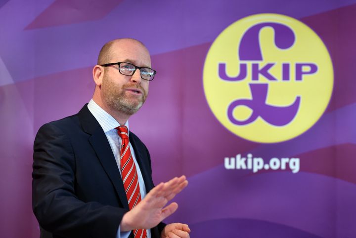 Stoke Central by-election candidate and party leader Paul Nuttall.