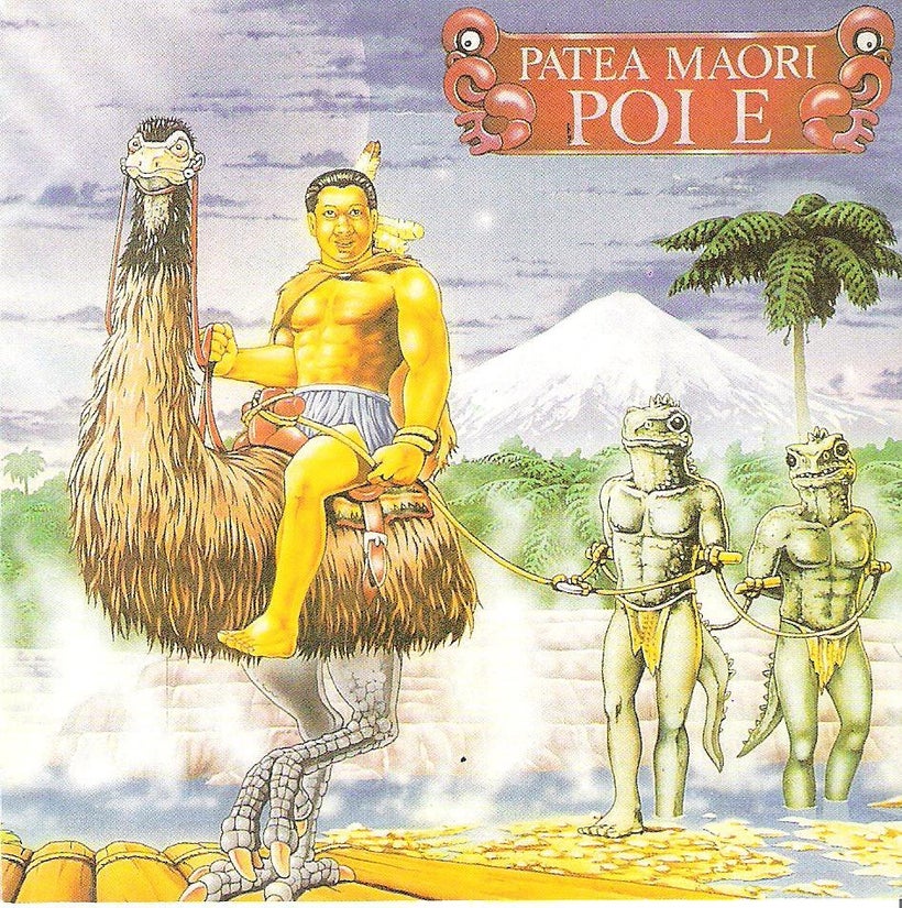 Cover art by Maui Records for the album of <strong><em>Poi E</em></strong>