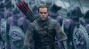 Matt Damon in “The Great Wall”