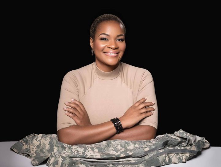 <p>Army Reserve Maj. Jas Boothe, founder of Final Salute, Inc., a program of transitional housing for female veterans in Washington, DC. Boothe is also the creator of the Ms. Veteran America competition, which serves as a fundraiser for Final Salute. </p>
